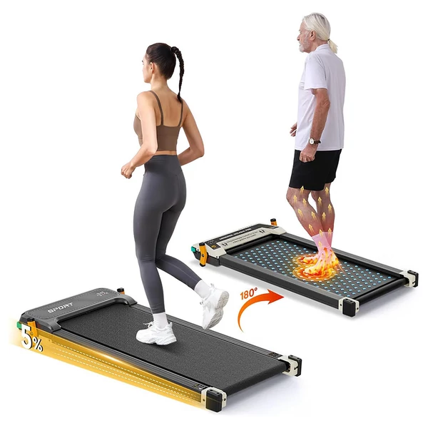 Akluer 520A-A kétoldalas walking pad + RL-2000A multifunkciós karerősítő edzőszett