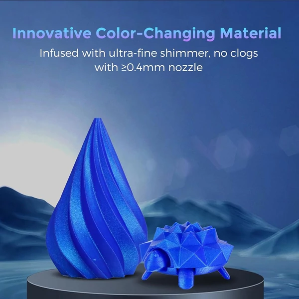 Flashforge Multicolor PLA filament 1kg – Kék, prémium 3D nyomtató alapanyag