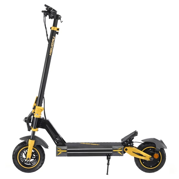 TWOFISH V2 MAX elektromos roller, 800W motor, 48V 20Ah akku, 25km/h, 50km hatótáv, 10" kerék, dupla tárcsafék, rugós felfüggesztés, NFC