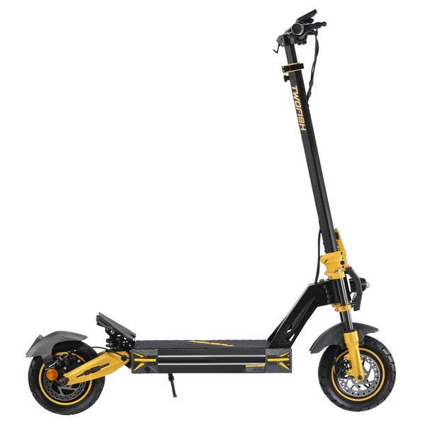 TWOFISH V2 MAX elektromos roller, 800W motor, 48V 20Ah akku, 25km/h, 50km hatótáv, 10" kerék, dupla tárcsafék, rugós felfüggesztés, NFC