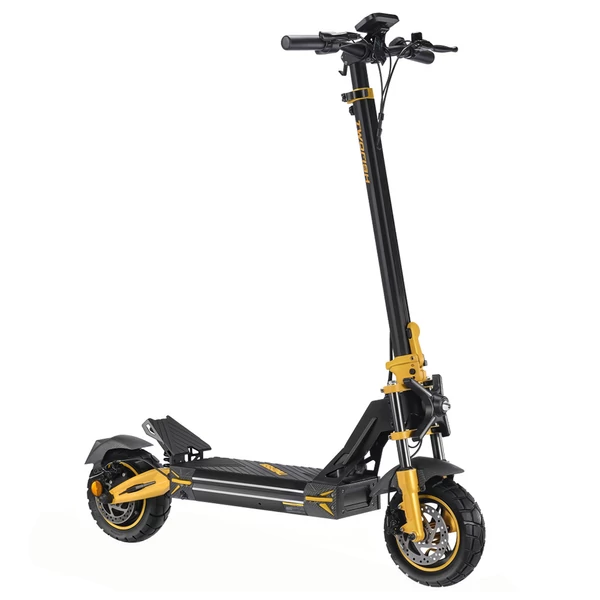 TWOFISH V2 MAX elektromos roller, 800W motor, 48V 20Ah akku, 25km/h, 50km hatótáv, 10" kerék, dupla tárcsafék, rugós felfüggesztés, NFC