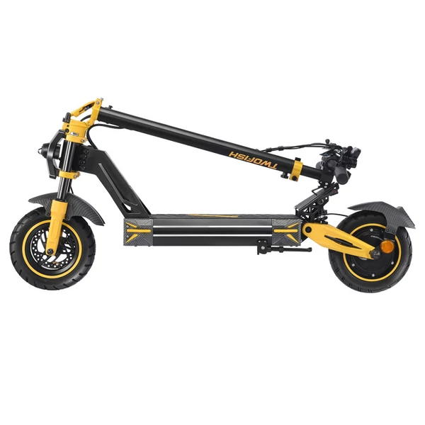 TWOFISH V2 MAX elektromos roller, 800W motor, 48V 20Ah akku, 25km/h, 50km hatótáv, 10" kerék, dupla tárcsafék, rugós felfüggesztés, NFC