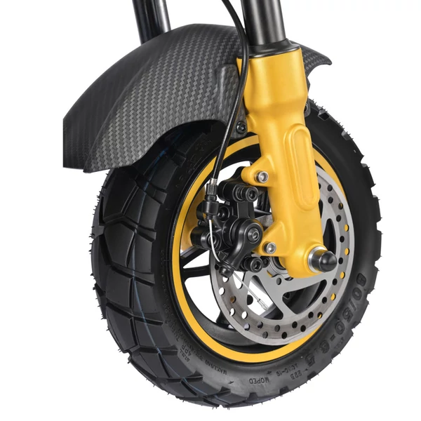 TWOFISH V2 MAX elektromos roller, 800W motor, 48V 20Ah akku, 25km/h, 50km hatótáv, 10" kerék, dupla tárcsafék, rugós felfüggesztés, NFC