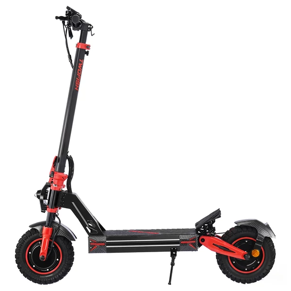 TWOFISH TW4 PRO elektromos roller, 2×1000W motor, 60V 23Ah akku, 72 km/h, 60 km hatótáv, 11” kerék, dupla tárcsafék, rugós felfüggesztés, NFC