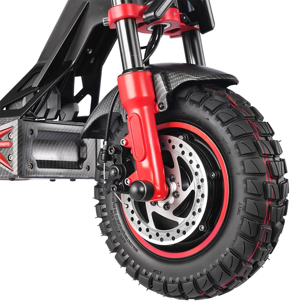 TWOFISH TW4 PRO elektromos roller, 2×1000W motor, 60V 23Ah akku, 72 km/h, 60 km hatótáv, 11” kerék, dupla tárcsafék, rugós felfüggesztés, NFC