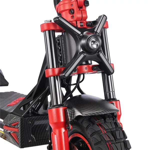 TWOFISH TW4 PRO elektromos roller, 2×1000W motor, 60V 23Ah akku, 72 km/h, 60 km hatótáv, 11” kerék, dupla tárcsafék, rugós felfüggesztés, NFC