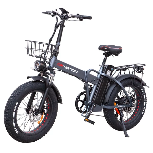 DRVETION AT20 Pro összecsukható elektromos kerékpár, 750W BAFANG motor, 48V 15Ah Samsung akku, 130 km hatótáv, 45 km/h, 20×4.0” terepgumi – Szürke