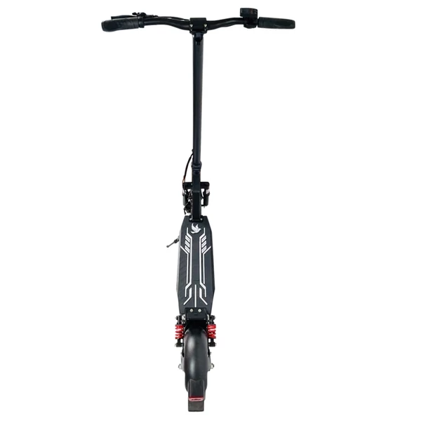 DT08 elektromos roller, 500W motor, 48V 13Ah akkumulátor, 10” kerék, 40km/h, 60km hatótáv, tárcsafék, első‑hátsó rugózás