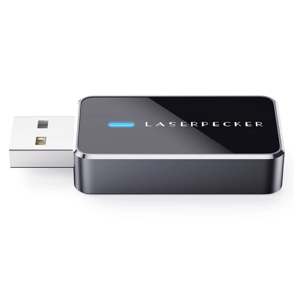 LaserPecker 2 Bluetooth dongle PC‑hez és Mac‑hez, vezeték nélküli gravírozás vezérléséhez