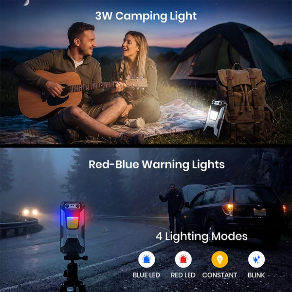 FOSSiBOT F106 Plus strapabíró okostelefon, 6GB RAM, 128GB, 12000mAh, 120dB hangszóró, 20MP éjjellátó, 50MP kamera, 6.745'' 120Hz, Android 16, IP68, NFC