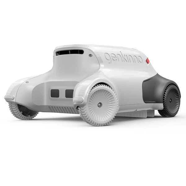 Genkinno P2 vezeték nélküli robotmedence‑porszívó, 70W szívóerő, 120 perc üzemidő, AdaptiveNav útvonal, APP vezérlés, sík medencékhez