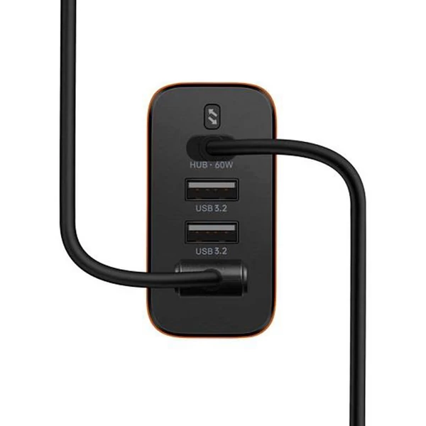 Minix P4K fali töltő és hub, 2×USB 3.2, 4K@30Hz UHD port, PD60W Type‑C gyorstöltés