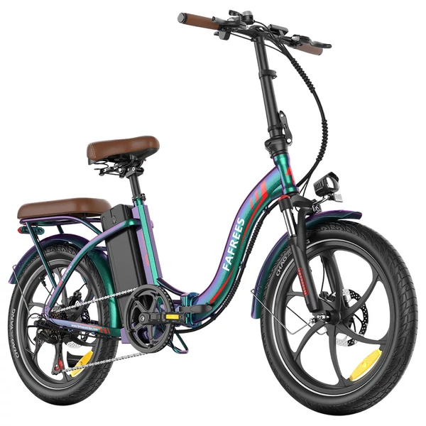 Fafrees F20+ Pro összecsukható elektromos kerékpár, 250W motor, 36V 22.5Ah akkumulátor, 20×3.0 gumi, 25km/h, 100km hatótáv – Ködfátyol réce