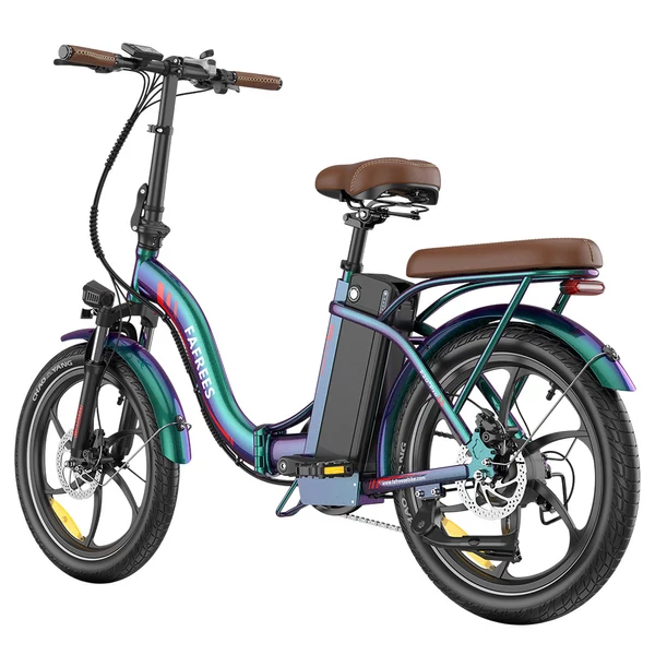 Fafrees F20+ Pro összecsukható elektromos kerékpár, 250W motor, 36V 22.5Ah akkumulátor, 20×3.0 gumi, 25km/h, 100km hatótáv – Ködfátyol réce