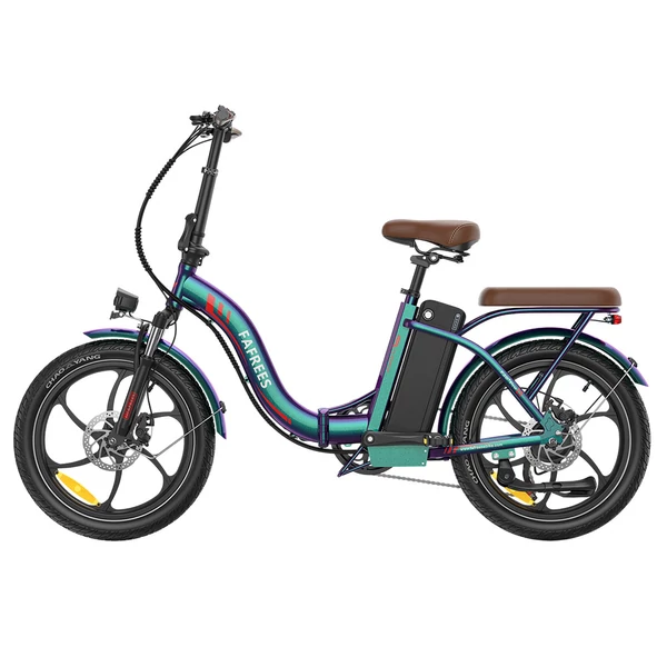 Fafrees F20+ Pro összecsukható elektromos kerékpár, 250W motor, 36V 22.5Ah akkumulátor, 20×3.0 gumi, 25km/h, 100km hatótáv – Ködfátyol réce