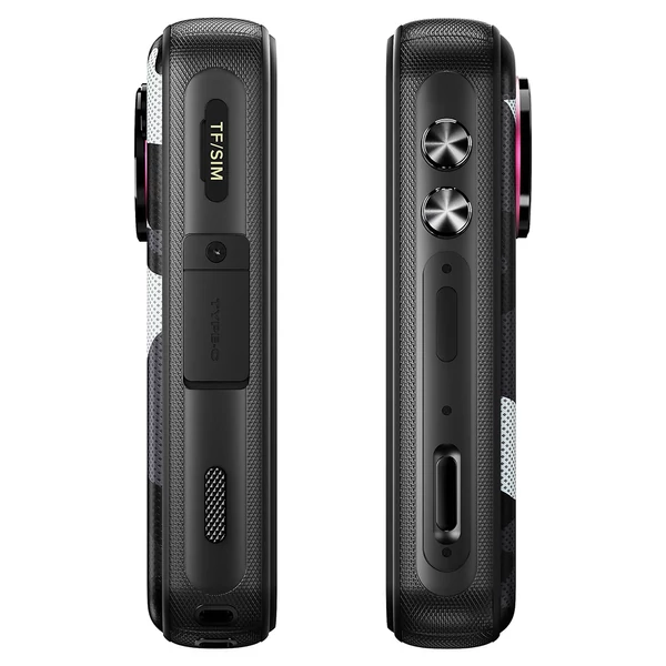 FOSSiBOT F116 Pro strapabíró okostelefon, 12GB/256GB, Dimensity 7300 5G, 48MP OIS, 50MP kamera, 4.0'' 120Hz, 3700mAh, Android 16, IP68/IP69K, NFC - Szürke
