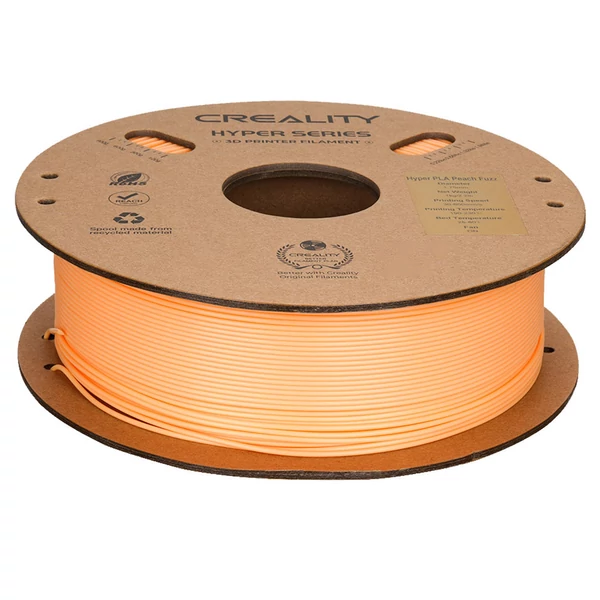 Creality Hyper-PLA 1kg 3D nyomtató filament – Barack‑rózsaszín
