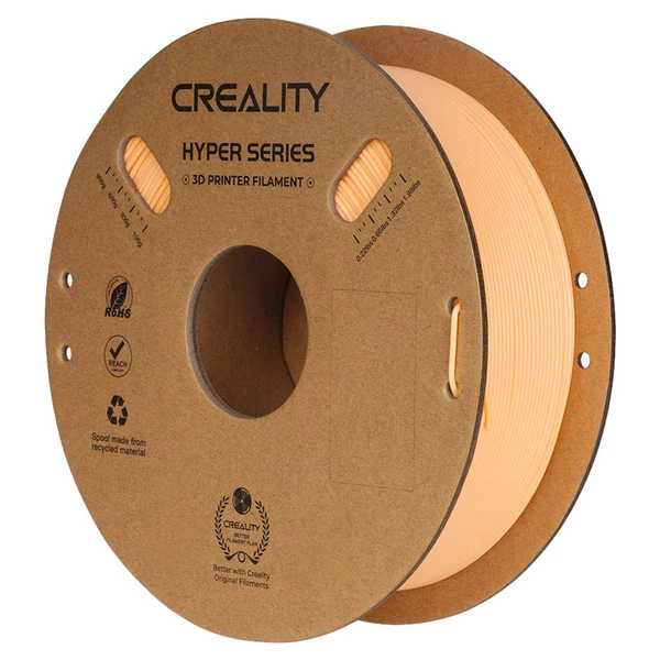 Creality Hyper-PLA 1kg 3D nyomtató filament – Barack‑rózsaszín