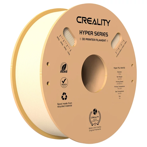 4kg Creality Hyper-PLA filament – szürke / piros / eperpiros / bőrszínű