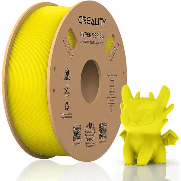 4kg Creality Hyper-PLA filament – sárga / narancs / zöld / barna