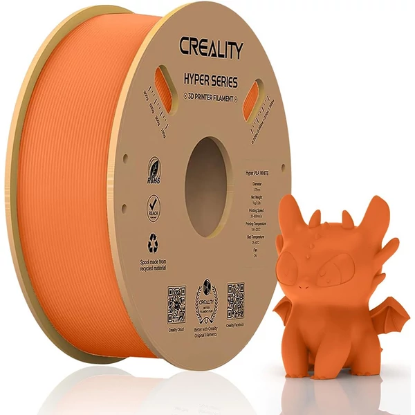 4kg Creality Hyper-PLA filament – sárga / narancs / zöld / barna