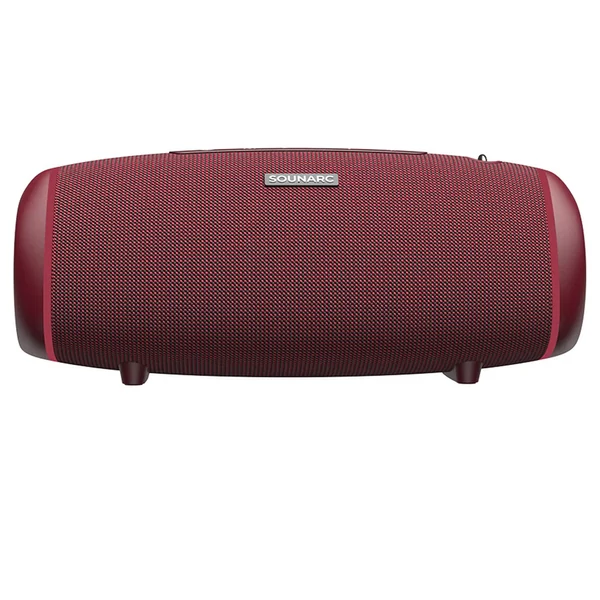 SOUNARC R1 hordozható Bluetooth hangszóró 40W, lila‑piros