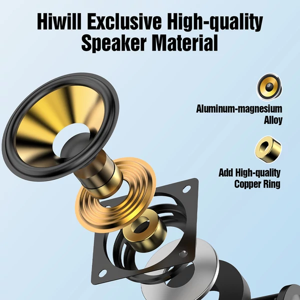 Hiwill A51 5.1 csatornás soundbar mélynyomóval, 380W csúcsteljesítmény, állítható magas és basszus