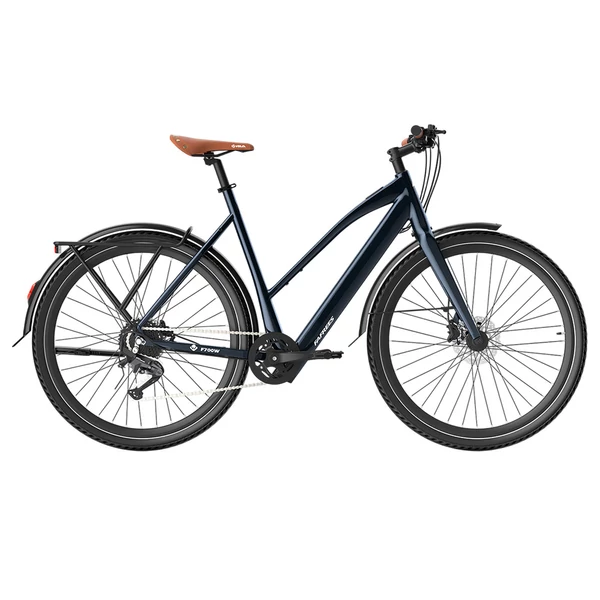 Fafrees F700W elektromos kerékpár, 250W motor, 36V 10Ah akku, 700×42C gumik, 25 km/h, 100 km hatótáv, hidraulikus fék, SHIMANO CUES 9 – Kék