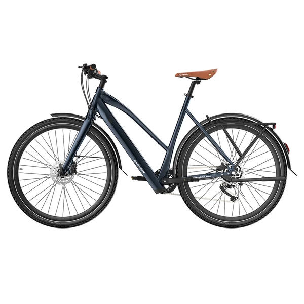 Fafrees F700W elektromos kerékpár, 250W motor, 36V 10Ah akku, 700×42C gumik, 25 km/h, 100 km hatótáv, hidraulikus fék, SHIMANO CUES 9 – Kék