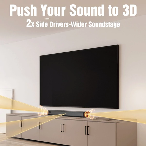 Hiwill A51 Pro 5.1 hangrendszer Dolby Atmos-szal, 6.5'' vezeték nélküli mélynyomóval, 9 hangszóróval, 420W csúcsteljesítménnyel