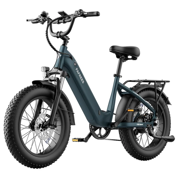 FAFREES F20 Rover elektromos kerékpár, 250W hátsó agymotorral, 48V 15Ah kivehető akkumulátorral, 80 km hatótávval, 20×4.0” vastag gumikkal – Zöld