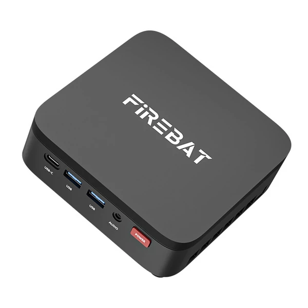 FIREBAT R3 mini PC Ryzen 5 7430U, 16GB RAM, 512GB SSD, 4K hármas kijelzés, WiFi 6, BT 5.2