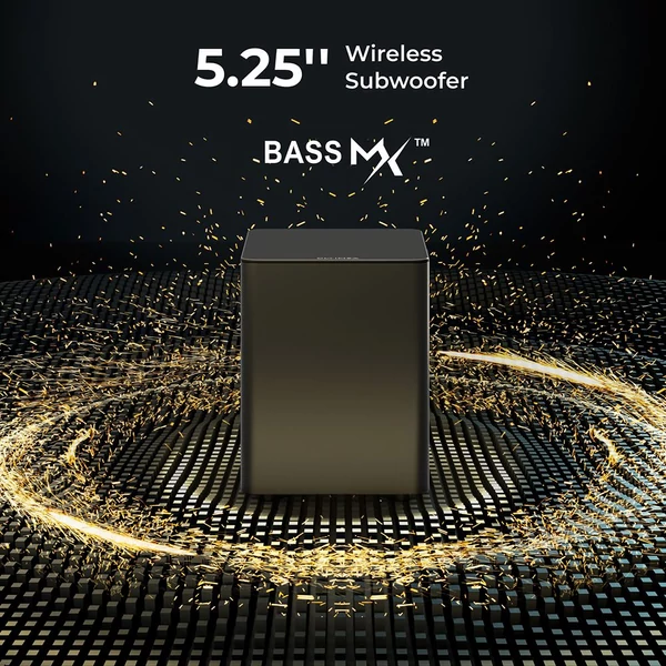 Ultimea Poseidon M4T 5.1 hangrendszer + Steady 300 hangfalállvány pár, Dolby Atmos, 450W, állítható surround