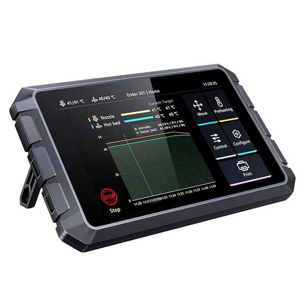 Creality Sonic Pad – 7'' érintőkijelzős Klipper vezérlő FDM 3D nyomtatókhoz, gyorsabb és egyszerűbb nyomtatás