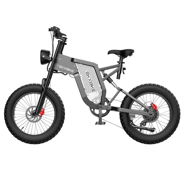 EKXBIKE X20 elektromos kerékpár, 2000W motorral, 48V 35Ah akkumulátorral, 20×4.0 fat tire, 55 km/h, 150 km hatótáv, hidraulikus fék