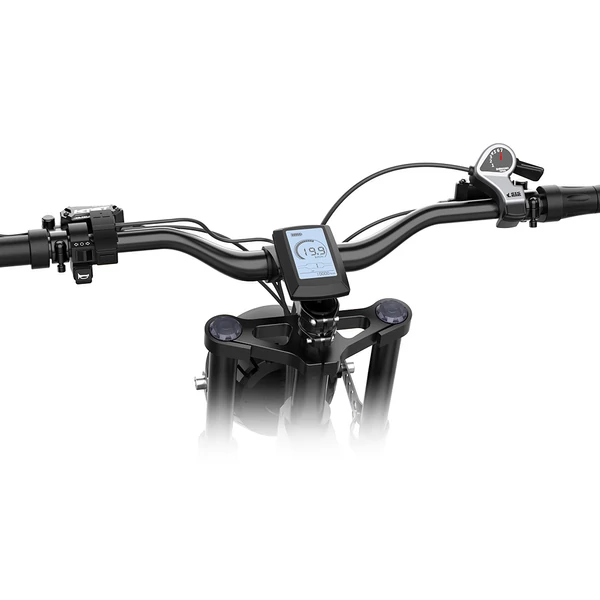 EKXBIKE X20 elektromos kerékpár, 2000W motorral, 48V 35Ah akkumulátorral, 20×4.0 fat tire, 55 km/h, 150 km hatótáv, hidraulikus fék