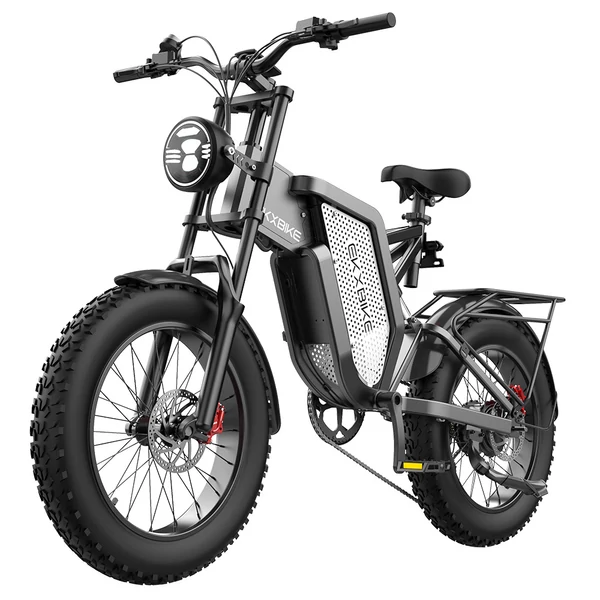 EKXBIKE X20 elektromos kerékpár, 2000W motorral, 48V 35Ah akkumulátorral, 20×4.0 fat tire, 55 km/h, 150 km hatótáv, hidraulikus fék