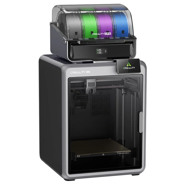 Creality K2 Combo 3D nyomtató + 4kg Mecpow HS PLA+ filament – zöld/kék/piros/testsín