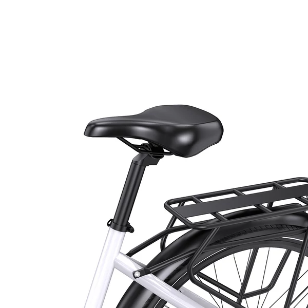 Onesport OT05 elektromos kerékpár 27,5" alumínium vázzal, 36V 18,2Ah akkuval, ANANDA 250W motorral, Shimano 7 sebességgel – Fehér