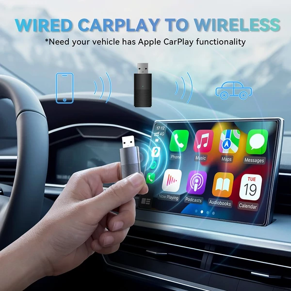 MINIX CP86 vezetékes CarPlay → vezeték nélküli adapter – gyors, stabil átalakító iPhone‑hoz