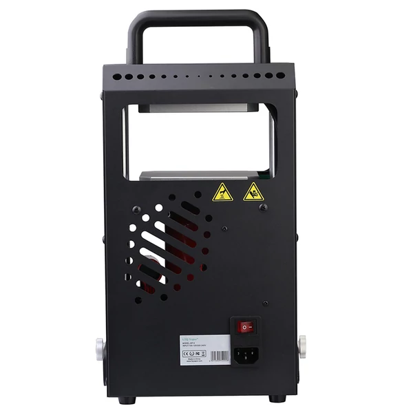 LTQ Vapor KP‑5 hőprés gép, 5 tonnás dupla fűtőlap, precíz hőmérséklet‑szabályozással