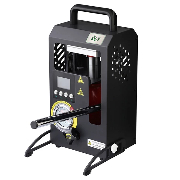 LTQ Vapor KP‑5 hőprés gép, 5 tonnás dupla fűtőlap, precíz hőmérséklet‑szabályozással