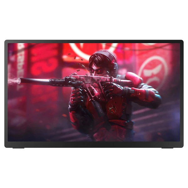 UPERFECT UTouch E6 Pro hordozható gaming monitor, 18.5", Full HD 120Hz érintőkijelző, FreeSync, Type‑C, mini HDMI, EU csatlakozó