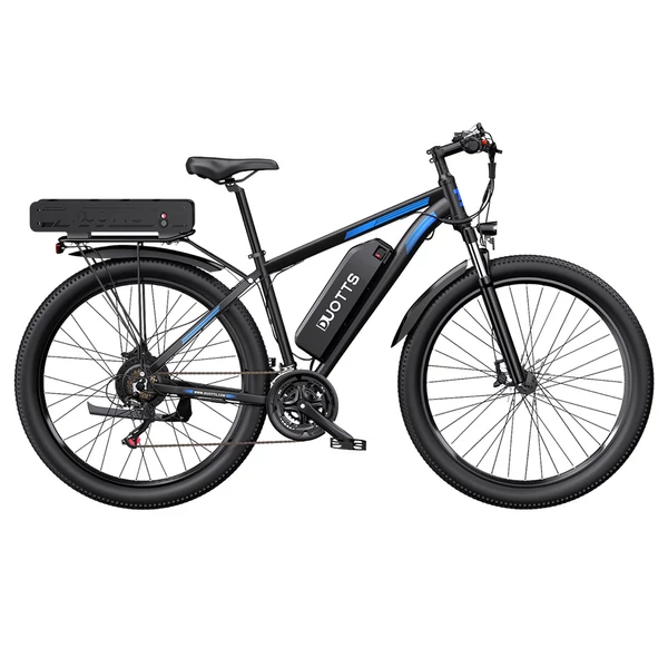 DUOTTS C29‑K elektromos kerékpár, 750W motorral, 48V 15Ah+22.5Ah akkumulátorral, 29” kerékméret, 50 km/h, 170 km hatótáv, hidraulikus fék