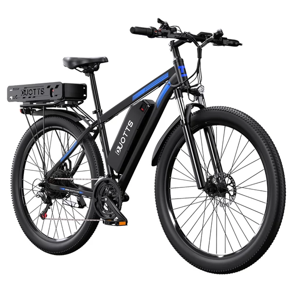 DUOTTS C29‑K elektromos kerékpár, 750W motorral, 48V 15Ah+22.5Ah akkumulátorral, 29” kerékméret, 50 km/h, 170 km hatótáv, hidraulikus fék