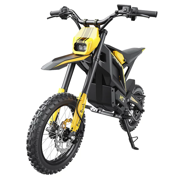 MT2 elektromos motorkerékpár, 3000W csúcsteljesítmény, 48V 22.5Ah kivehető akkumulátor, 60 km/h, akár 72 km hatótáv – Sárga