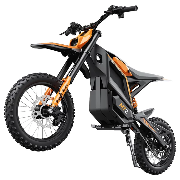 MT2 elektromos motorkerékpár, 3000W csúcsteljesítmény, 48V 22.5Ah kivehető akkumulátor, 60 km/h, akár 72 km hatótáv – Narancs