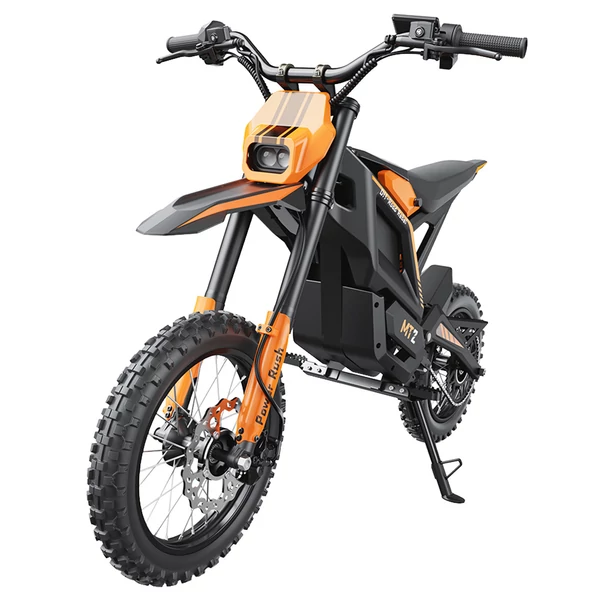 MT2 elektromos motorkerékpár, 3000W csúcsteljesítmény, 48V 22.5Ah kivehető akkumulátor, 60 km/h, akár 72 km hatótáv – Narancs