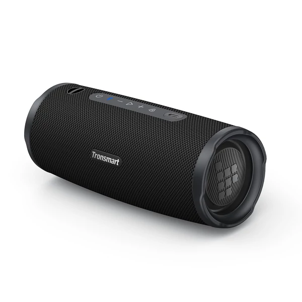 Tronsmart Mirtune C3 Plus hordozható kültéri hangszóró, 50W sztereó, Bluetooth 6.0, IPX7 vízálló, Auracast, 12h üzemidő – Fekete