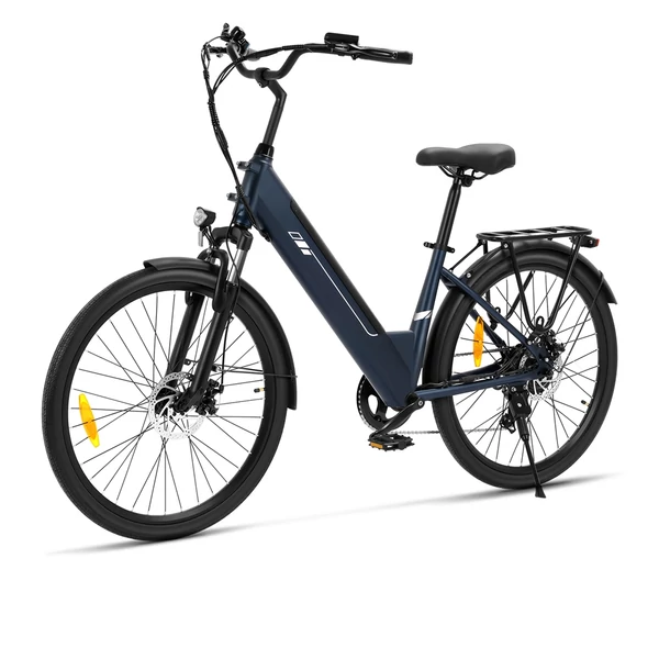 Touroll Roamer 2 ST elektromos kerékpár, 250W motor, 36V 15.6Ah akku, 26” gumi, 25km/h, 100km hatótáv, Shimano 7 sebesség